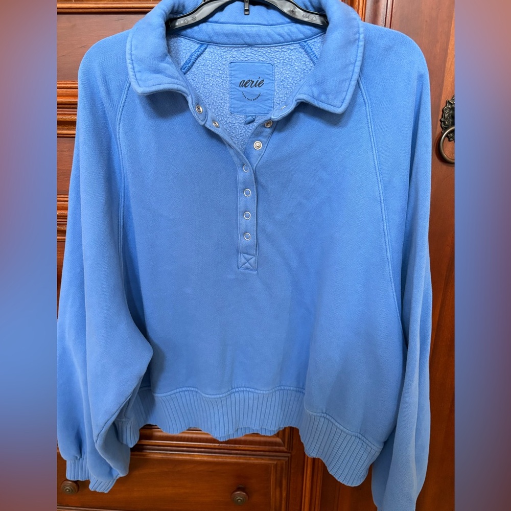 Aerie Blue Sweatshirt